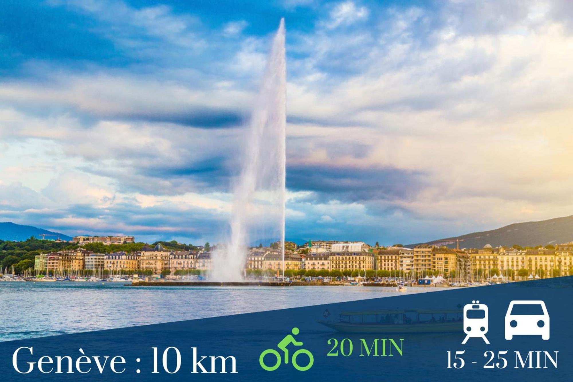 Homey Chloe - New - Parking Gratuit - Balcon Prive - Proche Geneve Аннемас Экстерьер фото